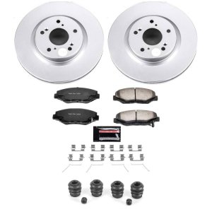 Honda CR-V Brake Kit - Front - PowerStop - Z36 Coated Truck & Tow - `12-`16 Honda CR-V Brake Kit - Front - PowerStop - Z36 Coated Truck & Tow - `12-`16