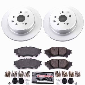 Lexus GS200t Brake Kit - Rear - PowerStop - Z23 Coated - `16-`17 Lexus GS200t Brake Kit - Rear - PowerStop - Z23 Coated - `16-`17