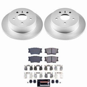 Lexus ES300h Brake Kit - Rear - PowerStop - Z23 Coated - `13-`18 Lexus ES300h Brake Kit - Rear - PowerStop - Z23 Coated - `13-`18