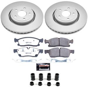 Dodge Durango Brake Kit - Front - PowerStop - Z36 Coated Truck & Tow - `12-`20