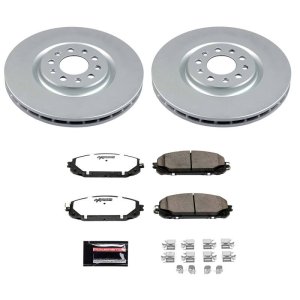 Jeep Cherokee Brake Kit - Front - PowerStop - Z36 Coated Truck & Tow - `14-`15 Jeep Cherokee Brake Kit - Front - PowerStop - Z36 Coated Truck & Tow - `14-`15