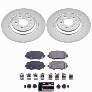 Jeep Cherokee Brake Kit - Rear - PowerStop - Z23 Coated - `14-`23 Jeep Cherokee Brake Kit - Rear - PowerStop - Z23 Coated - `14-`23