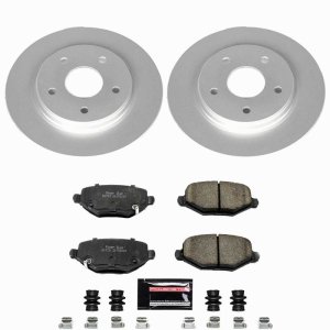 Chrysler Town & Country Brake Kit - Rear - PowerStop - Z23 Coated - `12-`16 Chrysler Town & Country Brake Kit - Rear - PowerStop - Z23 Coated - `12-`16