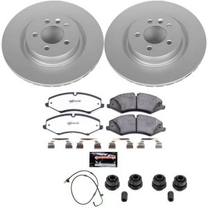 Land Rover LR4 Brake Kit - Front - PowerStop - Z36 Coated Truck & Tow - 2010 Land Rover LR4 Brake Kit - Front - PowerStop - Z36 Coated Truck & Tow - 2010