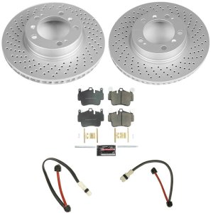 Porsche 911 Brake Kit - Front - PowerStop - Z23 Coated - `06-`08