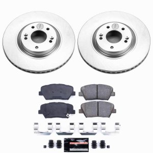 Hyundai Azera Brake Kit - Front - PowerStop - Z23 Coated - `12-`17 Hyundai Azera Brake Kit - Front - PowerStop - Z23 Coated - `12-`17