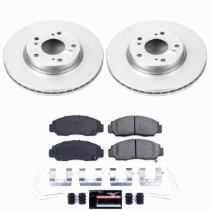 Honda Civic Brake Kit - Front - PowerStop - Z23 Evolution Coated - `12-`15