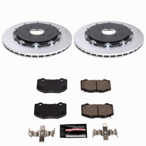 Chevrolet Corvette Brake Kit - Rear - PowerStop - Z23 Coated - `15-`19