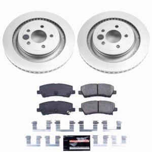 Ford Mustang Brake Kit - Rear - PowerStop - Z23 Coated - `15-`23 Ford Mustang Brake Kit - Rear - PowerStop - Z23 Coated - `15-`23