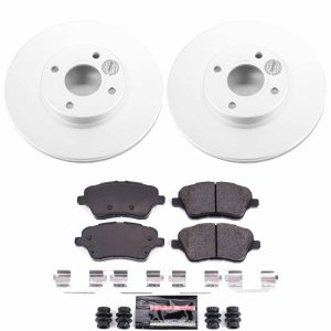 Ford Fiesta Brake Kit - Front - PowerStop - Z23 Evolution Coated - `14-`19 Ford Fiesta Brake Kit - Front - PowerStop - Z23 Evolution Coated - `14-`19