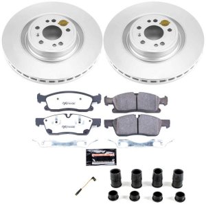 Mercedes-Benz GLE300d Brake Kit - Front - PowerStop - Z36 Coated Truck & Tow - `16-`17 Mercedes-Benz GLE300d Brake Kit - Front - PowerStop - Z36 Coated Truck & Tow - `16-`17