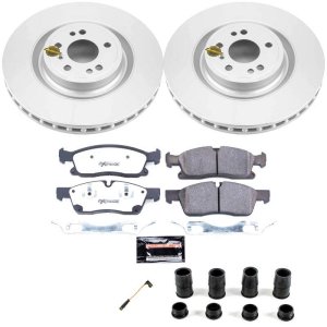 Mercedes-Benz GL350 Brake Kit - Front - PowerStop - Z36 Coated Truck & Tow - `13-`16 Mercedes-Benz GL350 Brake Kit - Front - PowerStop - Z36 Coated Truck & Tow - `13-`16