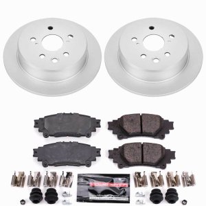 Lexus IS250 Brake Kit - Rear - PowerStop - Z23 Coated - `14-`15 Lexus IS250 Brake Kit - Rear - PowerStop - Z23 Coated - `14-`15