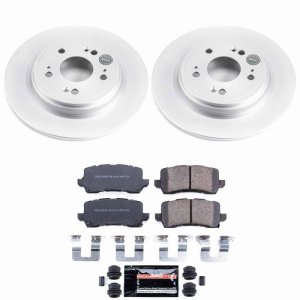 Acura RLX Brake Kit - Rear - PowerStop - Z23 Coated - `14-`20 Acura RLX Brake Kit - Rear - PowerStop - Z23 Coated - `14-`20