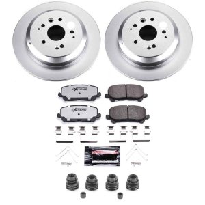 Acura MDX Brake Kit - Rear - PowerStop - Z36 Coated Truck & Tow - `14-`16