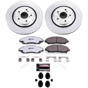 Acura MDX Brake Kit - Front - PowerStop - Z36 Coated Truck & Tow - `14-`16