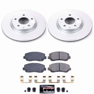Mazda CX-5 Brake Kit - Front - PowerStop - Z23 Evolution Coated - `13-`15 Mazda CX-5 Brake Kit - Front - PowerStop - Z23 Evolution Coated - `13-`15