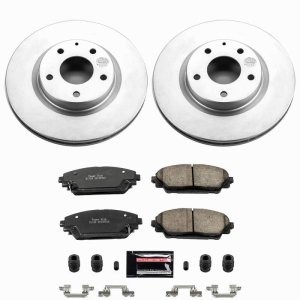 Mazda 3 Brake Kit - Front - PowerStop - Z23 Evolution Coated - `14-`18