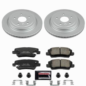 Cadillac CTS Brake Kit - Rear - PowerStop - Z23 Coated - `14-`19