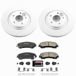 Nissan Rogue Brake Kit - Front - PowerStop - Z23 Coated - `14-`19 Nissan Rogue Brake Kit - Front - PowerStop - Z23 Coated - `14-`19