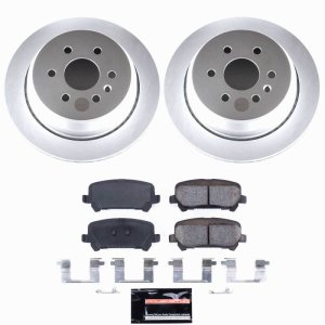Chevrolet Colorado Brake Kit - Rear - PowerStop - Z23 Coated - `15-`20