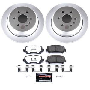 Chevrolet Colorado Brake Kit - Rear - PowerStop - Z36 Coated Truck & Tow - `15-`20