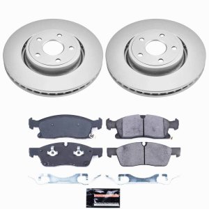 Dodge Durango Brake Kit - Front - PowerStop - Z23 Coated - `21-`26
