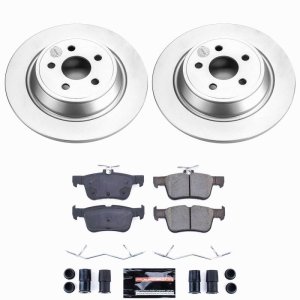 Ford Edge Brake Kit - Rear - PowerStop - Z23 Coated - `22-`24