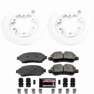 Ford Transit-350 HD Brake Kit - Rear - PowerStop - Z23 Coated - `15-`19 Ford Transit-350 HD Brake Kit - Rear - PowerStop - Z23 Coated - `15-`19