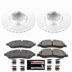 Ford Transit-150 Brake Kit - Front - PowerStop - Z23 Coated - `15-`19 Ford Transit-150 Brake Kit - Front - PowerStop - Z23 Coated - `15-`19