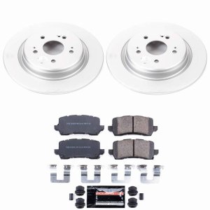 Acura TLX Brake Kit - Rear - PowerStop - Z23 Coated - `15-`20 Acura TLX Brake Kit - Rear - PowerStop - Z23 Coated - `15-`20