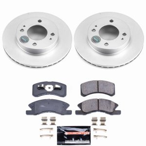 Mitsubishi Mirage Brake Kit - Front - PowerStop - Z23 Coated - `14-`15 Mitsubishi Mirage Brake Kit - Front - PowerStop - Z23 Coated - `14-`15