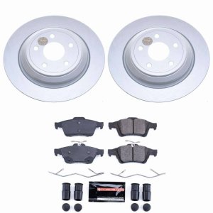 Ford Focus Brake Kit - Rear - PowerStop - Z23 Coated - `16-`18 Ford Focus Brake Kit - Rear - PowerStop - Z23 Coated - `16-`18