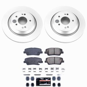 Hyundai Equus Brake Kit - Rear - PowerStop - Z23 Coated - `11-`16 Hyundai Equus Brake Kit - Rear - PowerStop - Z23 Coated - `11-`16