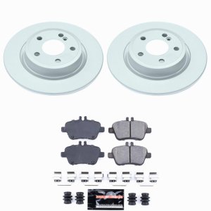 Infiniti QX30 Brake Kit - Rear - PowerStop - Z23 Coated - `17-`19 Infiniti QX30 Brake Kit - Rear - PowerStop - Z23 Coated - `17-`19