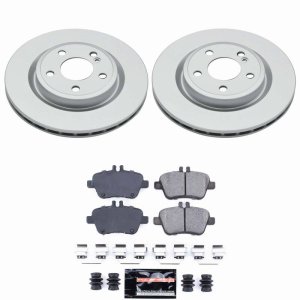 Mercedes-Benz CLA250 Brake Kit - Rear - PowerStop - Z23 Coated - `14-`19 Mercedes-Benz CLA250 Brake Kit - Rear - PowerStop - Z23 Coated - `14-`19