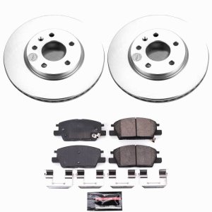 Buick LaCrosse Brake Kit - Front - PowerStop - Z23 Coated - `17-`19 Buick LaCrosse Brake Kit - Front - PowerStop - Z23 Coated - `17-`19