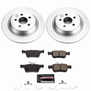 Ford Edge Brake Kit - Rear - PowerStop - Z23 Coated - `15-`21