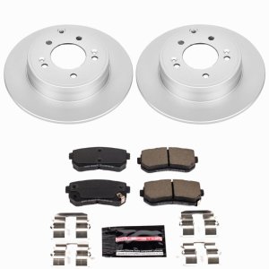 Hyundai Sonata Brake Kit - Rear - PowerStop - Z23 Evolution Coated - `16-`19 Hyundai Sonata Brake Kit - Rear - PowerStop - Z23 Evolution Coated - `16-`19