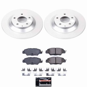 Mazda CX-5 Brake Kit - Rear - PowerStop - Z23 Evolution Coated - `16-`25 Mazda CX-5 Brake Kit - Rear - PowerStop - Z23 Evolution Coated - `16-`25