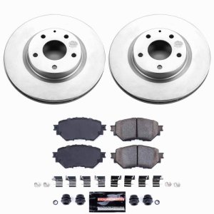 Mazda 3 Brake Kit - Front - PowerStop - Z23 Coated - `17-`18