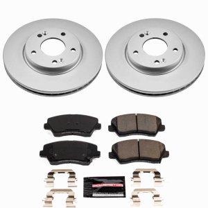 Hyundai Veloster Brake Kit - Front - PowerStop - Z23 Coated - `16-`17 Hyundai Veloster Brake Kit - Front - PowerStop - Z23 Coated - `16-`17