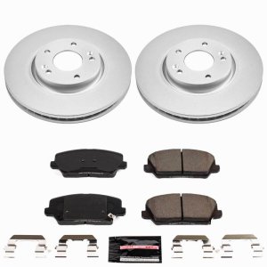 Hyundai Veloster Brake Kit - Front - PowerStop - Z23 Coated - `16-`17 Hyundai Veloster Brake Kit - Front - PowerStop - Z23 Coated - `16-`17
