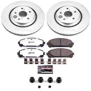 Lexus NX350 Brake Kit - Front - PowerStop - Z36 Coated Truck & Tow - `22-`24