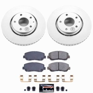 Mazda CX-5 Brake Kit - Front - PowerStop - Z23 Coated - `16-`25 Mazda CX-5 Brake Kit - Front - PowerStop - Z23 Coated - `16-`25