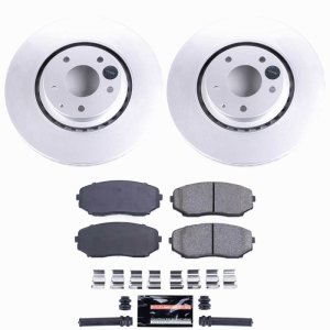 Mazda CX-5 Brake Kit - Front - PowerStop - Z23 Coated - `19-`25 Mazda CX-5 Brake Kit - Front - PowerStop - Z23 Coated - `19-`25