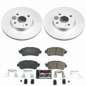 Scion iA Brake Kit - Front - PowerStop - Z23 Coated - 2016