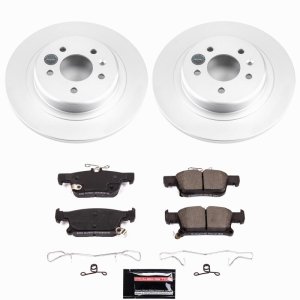 Buick Envision Brake Kit - Rear - PowerStop - Z23 Coated - `16-`18 Buick Envision Brake Kit - Rear - PowerStop - Z23 Coated - `16-`18