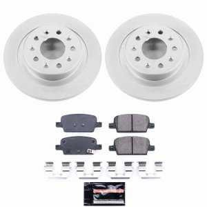 Chevrolet Malibu Brake Kit - Rear - PowerStop - Z23 Coated - `16-`23