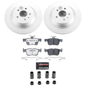 Ford Escape Brake Kit - Rear - PowerStop - Z36 Coated Truck & Tow - `17-`19